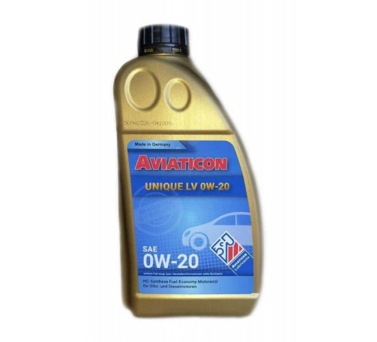 ძრავის ზეთი Unique LV 0W-20 1 ლ