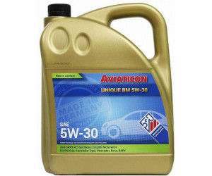 ძრავის ზეთი Unique BM 5W-30 4 ლ