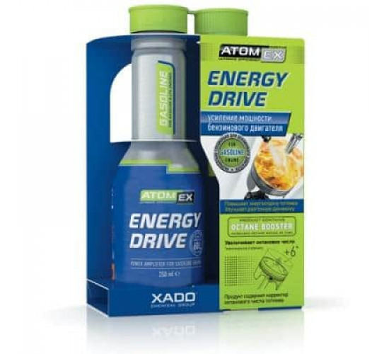 დანამატი ბენზინის ძრავის გასაძლიერებლად Energy Drive 250 მლ