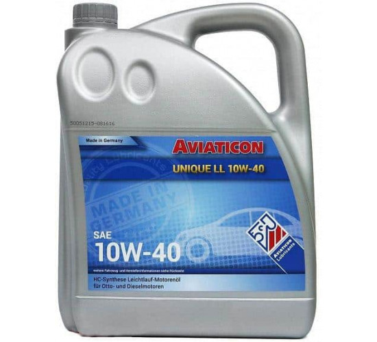 ძრავის ზეთი Unique LL 10W-40 5 ლ