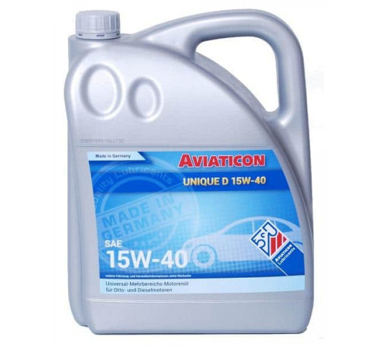 ძრავის ზეთი Unique D 15W-40 5 ლ