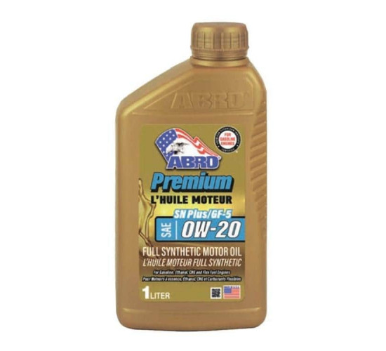 ძრავის ზეთი Full Synthetic Sae 0W-20 1 ლ