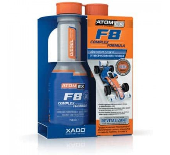 დაცვა დიზელის ძრავის F8 Complex Formula 250 მლ