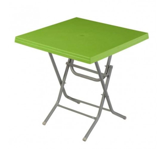 მაგიდა გასაშლელი LADIN Green 75x75