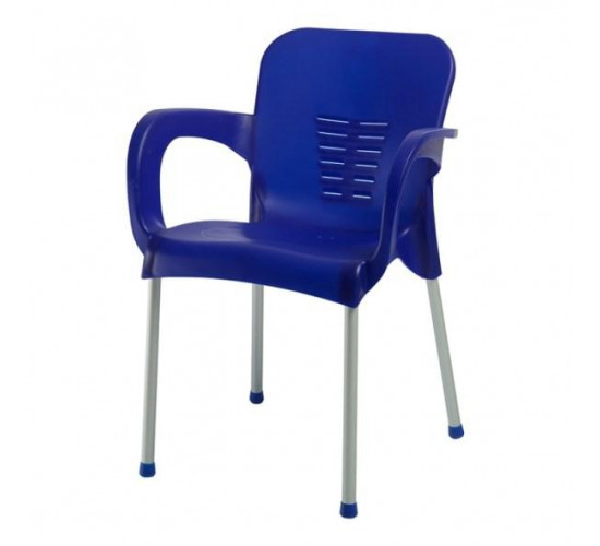 სკამი ალუმინის KIRCICEGI Blue