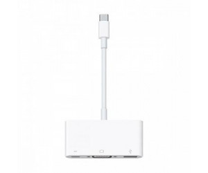 მობილური მოწყობილობების აქსესუარები APPLE USB-C VGA MULTIPORT ADAPTER (MJ1L2ZM/A)