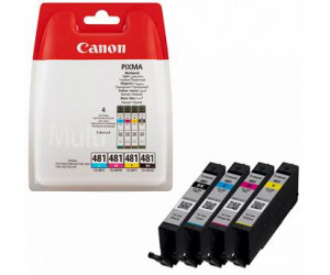 CANON CLI481 MULTI PACK ALL COLORS (2101C005AA)