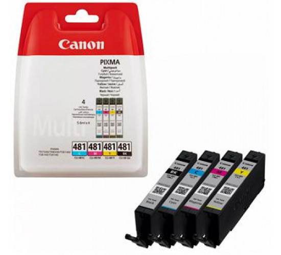 CANON CLI481 MULTI PACK ALL COLORS (2101C005AA) CANON CLI481 MULTI PACK ALL COLORS (2101C005AA)