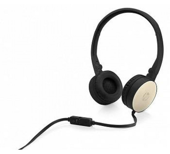 HP HEADSET H2800 (2AP94AA) BLACK/GOLD