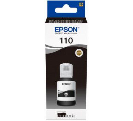 EPSON ORIGINAL 110 ECOTANK PIGMENT BLACK XL (C13T03P14A)