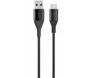 მობილური მოწყობილობების აქსესუარები BELKIN PREMIUM KEVLAR CABLE USB-C (F2CU059BT04-BLK)