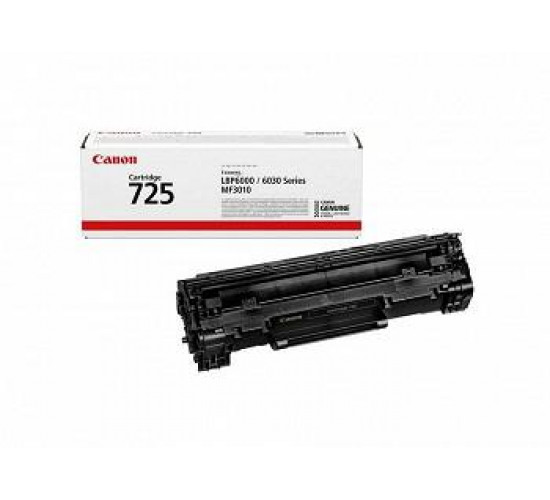 CANON 725 ORIGINAL LASER TONER CARTRIDGE (3484B002AA) BLACK