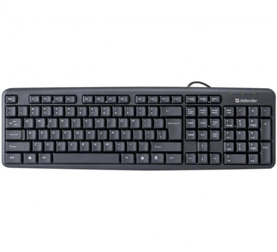 კლავიატურა Element HB-520 USB BK