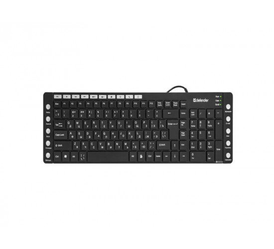 კლავიატურა კომპიუტერის USB RU BK