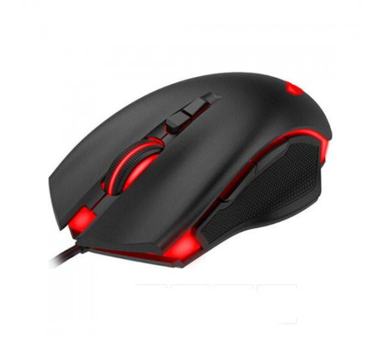 Havit Gaming Mouse HV-MS840 კომპიუტერული ტექნიკა, კომპიუტერის აქსესუარები ბრენდი: Havit პროდუქტის ტიპი: Gaming ინტერფეისი: USB კავშირი: Wired გარჩევადობა: 500-1000-1600-2400-4800DPI ფერი: black მაუსის წონა: 145 g ზომა: 128,6x70x40mm Havit Gaming Mouse HV-MS840