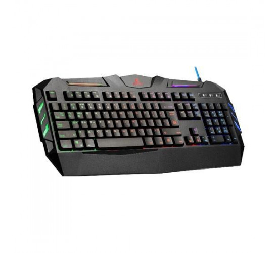 Defender Gaming Keyboard GK-120DL Werewolf კომპიუტერული ტექნიკა, კომპიუტერის აქსესუარები ბრენდი: Defender პროდუქტის ტიპი: Membrane პროდუქტის ტიპი: Gaming ინტერფეისი: USB კავშირი: Wired ფერი: black Defender Gaming Keyboard GK-120DL Werewolf