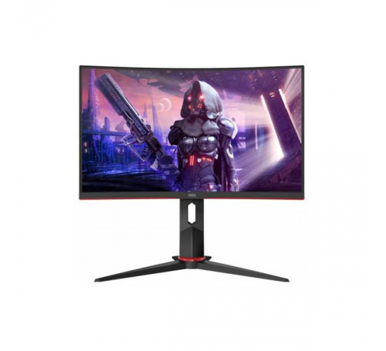 მონიტორი AOC C27G2U-BK 27 FHD VA 165Hz 1ms VGA 2xHDMI DP USB-Red