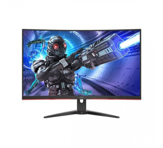 მონიტორი AOC C32G2ZE-BK 31.5 FHD VA 240Hz 1ms 2xHDMI DP-Red