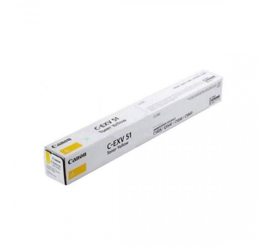 კარტრიჯი-Canon C-EXV51 Yellow - 0484C002AA