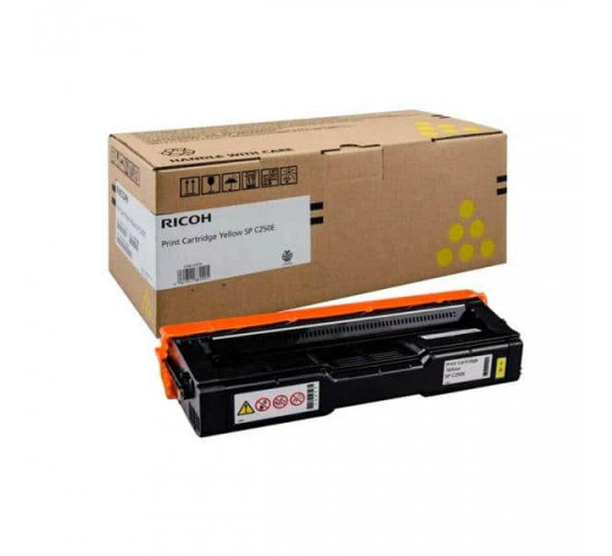 კარტრიჯი ლაზერული-Ricoh Print Cartridge Yellow SP C250E (1.6K) for C261SFNw