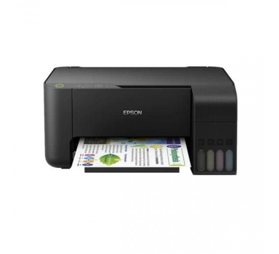 პრინტერი ჭავლური-Epson L3110 Multifunction Printer - C11CG87405 პრინტერები, საკანცელარიო მაღაზია მოწყობილობის ტიპიმრავალფუნქციური მოწყობილობებიფუნქციაბეჭდვასკანირებაკოპირებაბეჭდვის ტიპიფერადიტიპიჭავლურიქაღალდის ფორმატიA4ბეჭდვის გაფართოება 5760 x 1440 dpiბეჭდვის მაქსიმალური ზომა210 x 297 მმსკანირები პრინტერი ჭავლური-Epson L3110 Multifunction Printer - C11CG87405