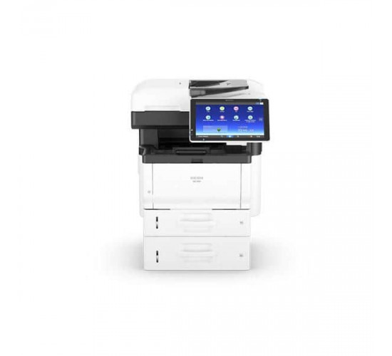 პრინტერი მულტლაზერული-Ricoh IM 350F Multifunction Mono Laser Printer პრინტერები, საკანცელარიო მაღაზია მოწყობილობის ტიპიმრავალფუნქციური მოწყობილობებიფუნქციაბეჭდვასკანირებაკოპირებაფაქსიბეჭდვის ტიპიმონოქრომულიტიპილაზერულიქაღალდის ფორმატიA4A5A6B4 (JIS)B5 (JIS)ბეჭდვის გაფართოება1200 x 1200 dpiბეჭდვის სი პრინტერი მულტლაზერული-Ricoh IM 350F Multifunction Mono Laser Printer