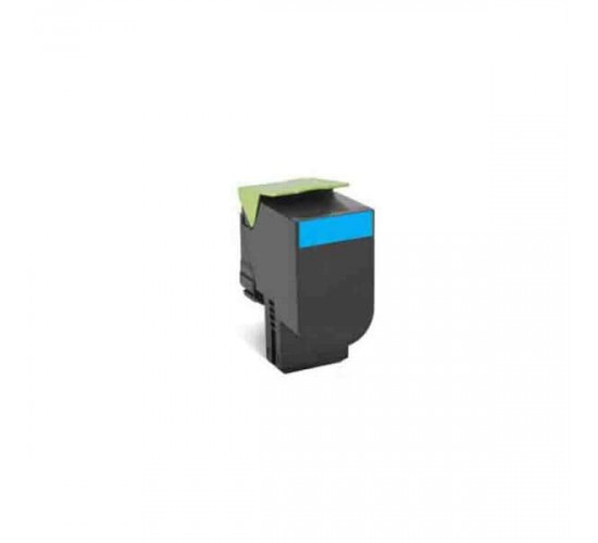 კარტრიჯი ლაზერული-Lexmark 80X 80C2HC0 Cyan Toner Cartridge High Return 3K