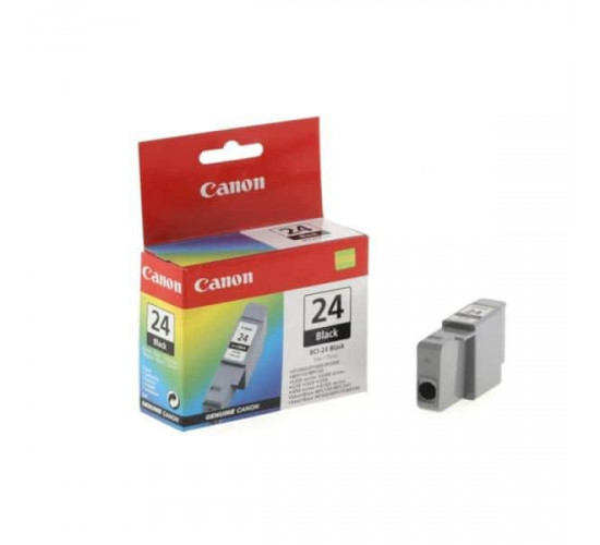 კარტრიჯი-Canon BCI-24BK Original Ink Cartridge - 6881A002AA
