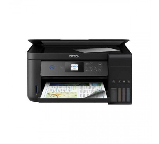 პრინტერი ჭავლური-Epson L4160 - C11CG23403 პრინტერები, საკანცელარიო მაღაზია მოწყობილობის ტიპიმრავალფუნქციური მოწყობილობებიფუნქციაბეჭდვასკანირებაკოპირებაბეჭდვის ტიპიფერადიტიპიჭავლურიქაღალდის ფორმატიA4ბეჭდვის გაფართოება5760 x 1440 dpi (შავ-თეთრი); 5760 x 1440 dpi (ფერადი)ბეჭდვის სიჩქარე33 გვ/წთ (შავ-თ პრინტერი ჭავლური-Epson L4160 - C11CG23403