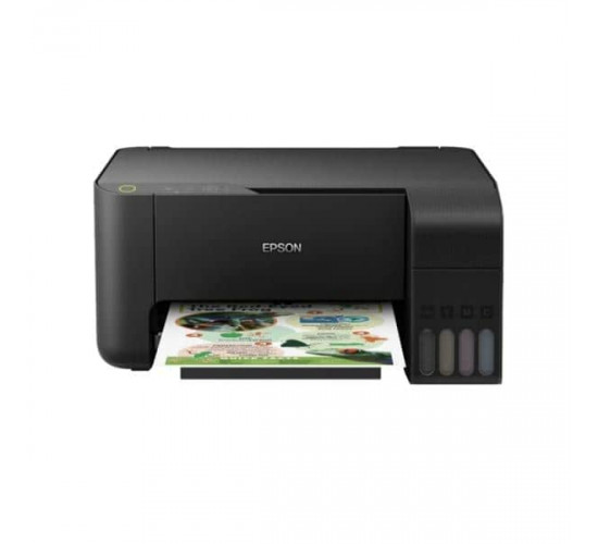პრინტერი ჭავლური-Epson L3100 All-In-One Printer Stylus Photo C11CG88401 პრინტერები, საკანცელარიო მაღაზია დამატებითი ინფორმაციაპრინტერის კაბელი კომპლექტაციაში არ შედის მახასიათებლებიტიპი : ჭავლურიბეჭდვის ტიპი : ფერადიფუნქცია: პრინტერი, სკანერი, კოპირებაბეჭდვის მაქსიმალური ფორმატი: A4ბეჭდვის მაქსიმალ პრინტერი ჭავლური-Epson L3100 All-In-One Printer Stylus Photo C11CG88401
