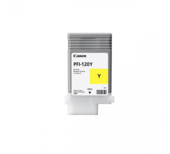 კარტრიჯი ჭავლური-Canon PFI-120 Yellow 130ml - 2888C001AA