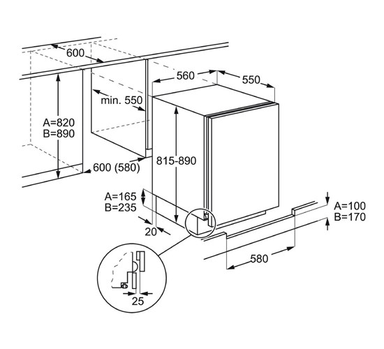 მაცივარი LECTROLUX ERN1200FOW