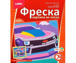 ქვიშის ფრესკა ავტომობილი 7 პლუს