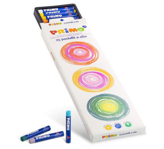 პასტელი Set with 25 oil pastels
