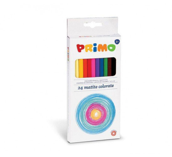 ფერადი ფანქრების შეკვრა Set with 24 coloured pencils