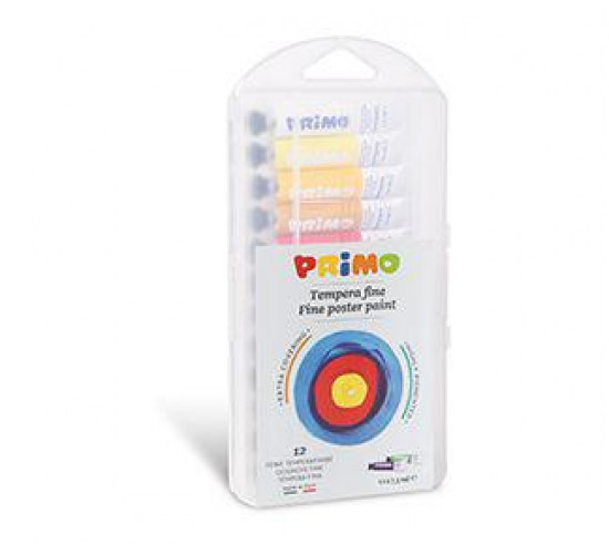 გუაში PPL box with 12 posterpaint tubes 7,5 ml PRIMO