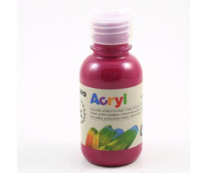 აკრილის საღებავი 125301 Acrylic paint 125 ml bottle with flow control cap magenta