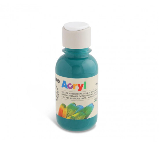 აკრილის საღებავი 125641 Acrylic paint 125 ml bottle with flow control cap emerald საკანცელარიო და საოფისე აკრილის საღებავი 125641 Acrylic paint 125 ml bottle with flow control cap emerald აკრილის საღებავი 125641 Acrylic paint 125 ml bottle with flow control cap emerald