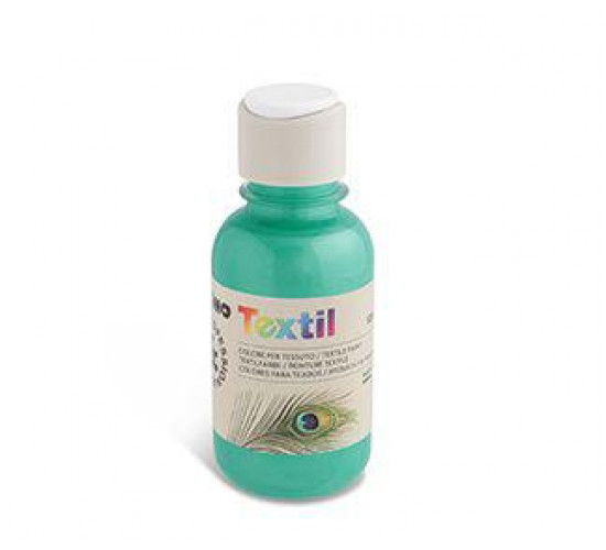 ტექსტილის საღებავი Textile metallic paint 125 ml GREEN