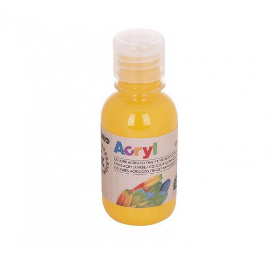 აკრილის საღებავი 125220 Acrylic paint 125 ml bottle with flow control cap medium yellow საკანცელარიო და საოფისე აკრილის საღებავი 125220 Acrylic paint 125 ml bottle with flow control cap medium yellow აკრილის საღებავი 125220 Acrylic paint 125 ml bottle with flow control cap medium yellow