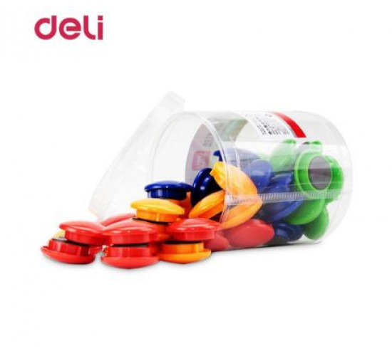 დაფის მაგნიტები 30მმ (48ც შეკვრაში) Deli Stationery