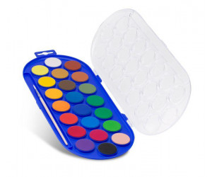 აკვარელი Watercolour set 22 tablets 30 mm 114A22SG PRIMO