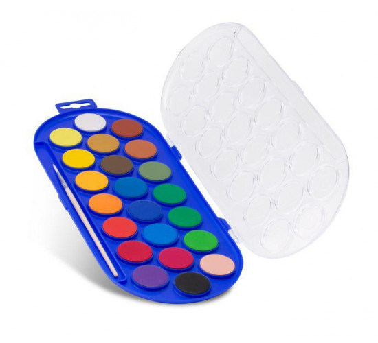 აკვარელი Watercolour set 22 tablets 30 mm 114A22SG PRIMO
