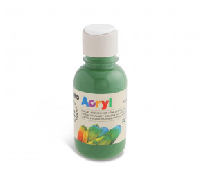 აკრილის საღებავი 125665 Acrylic paint 125 ml bottle with flow control cap olive green