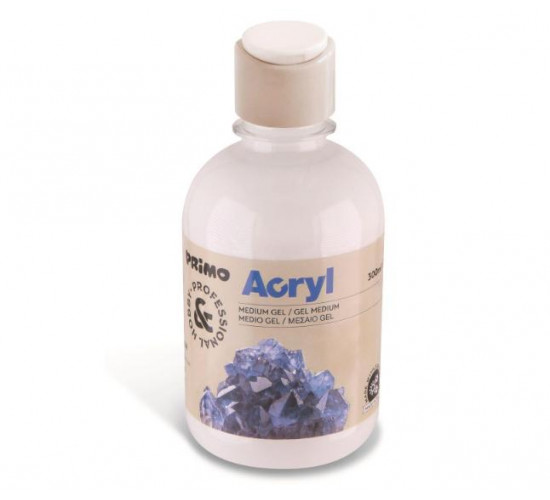 აკრილის საღებავი Acrylic medium gel in 300 ml bottle. 400MG300 PRIMO