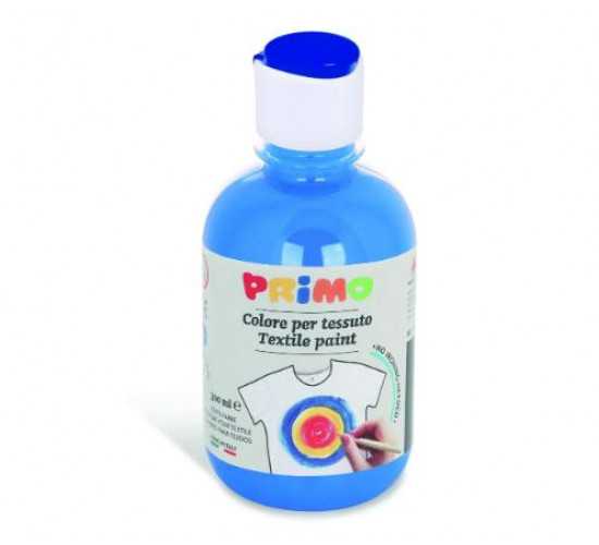 აკრილის საღებავი Textile acrylic paint, bottle 300 ml with flow-control cap,cyan 501. 411TX300501 PRIMO აკრილის საღებავი Textile acrylic paint, bottle 300 ml with flow-control cap,cyan 501. 411TX300501 PRIMO