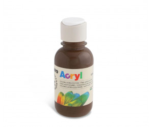 აკრილის საღებავი 125745 Acrylic paint 125 ml bottle with flow control cap raw umber