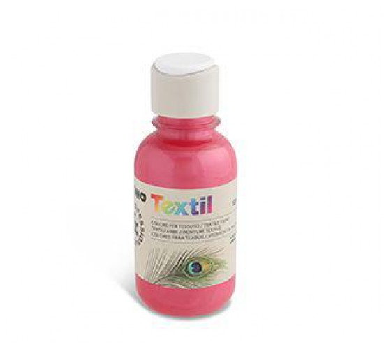ტექსტილის საღებავი Textile metallic paint 125 ml RED