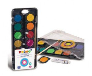 აკვარელი Watercolour set 12x30 mmremovable trays