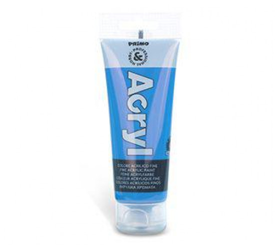 აკრილის საღებავი Fine acrilic paint 75 ml. CYAN 501.
